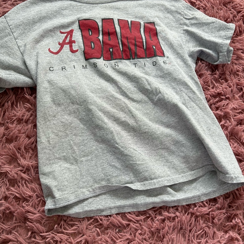 Alabama Crimson Tide Kids Gray T-Shirt